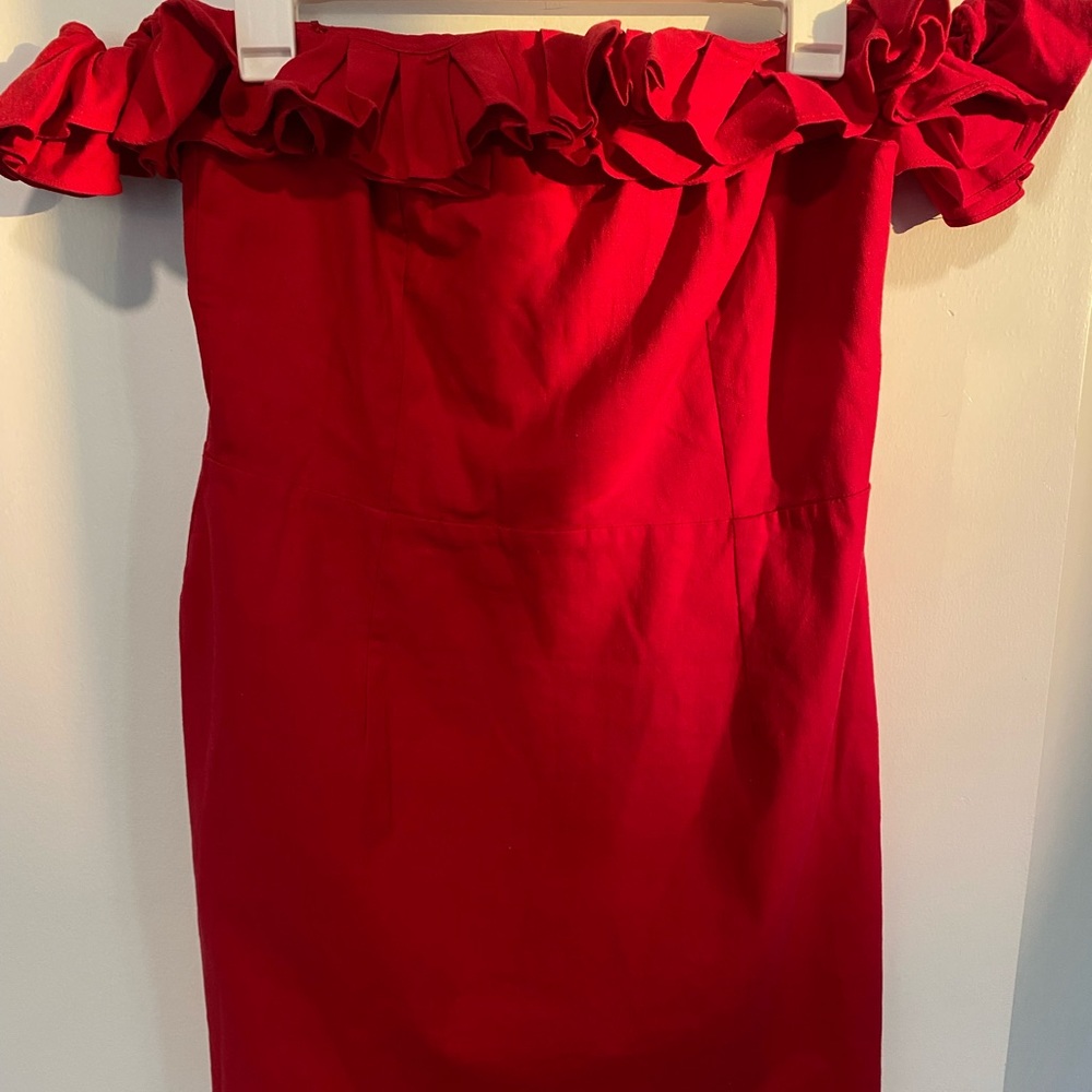 Wayf red dress 💃